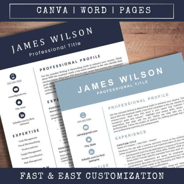 UX UI template resume template writing guide ux designer resume template cv digital download Canva resume template layoff product designer - Image 4