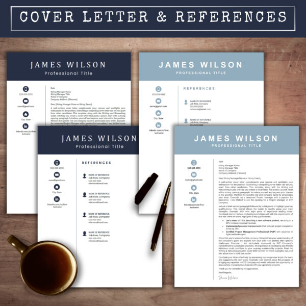 UX UI template resume template writing guide ux designer resume template cv digital download Canva resume template layoff product designer - Image 5