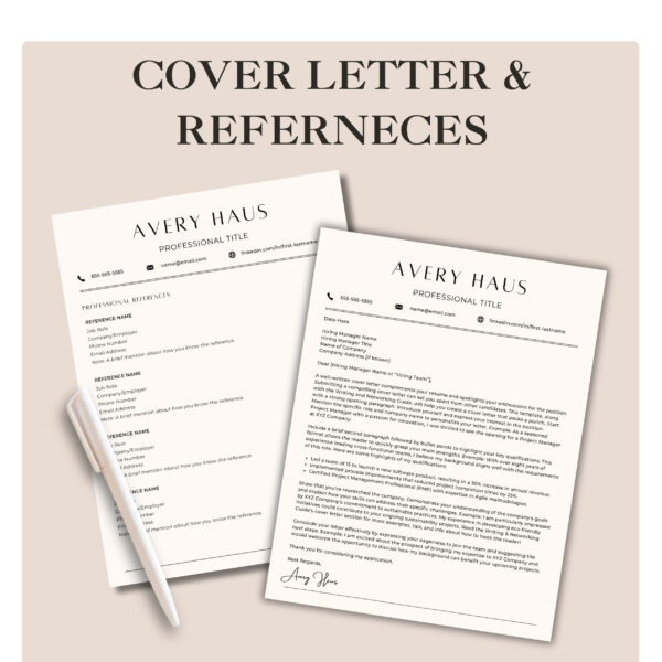 government employee resource coordinator career advice resume template script writing tool organizer Canva resume template federal layoff cv - Image 6