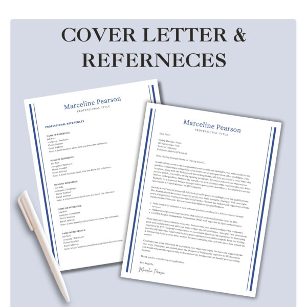 Journalist aesthetic resume template rush resume digital media kit layoff certified resume script writer Canva resume marketing content cv - Image 6