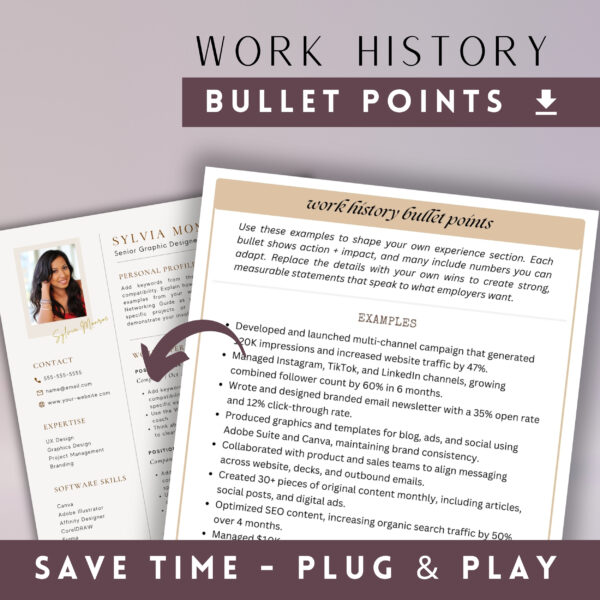 Creative Marketing Writing Template Resume Script Job Description Language Digital Marketing Resume Words Content Creator CV Sample Download - Image 5